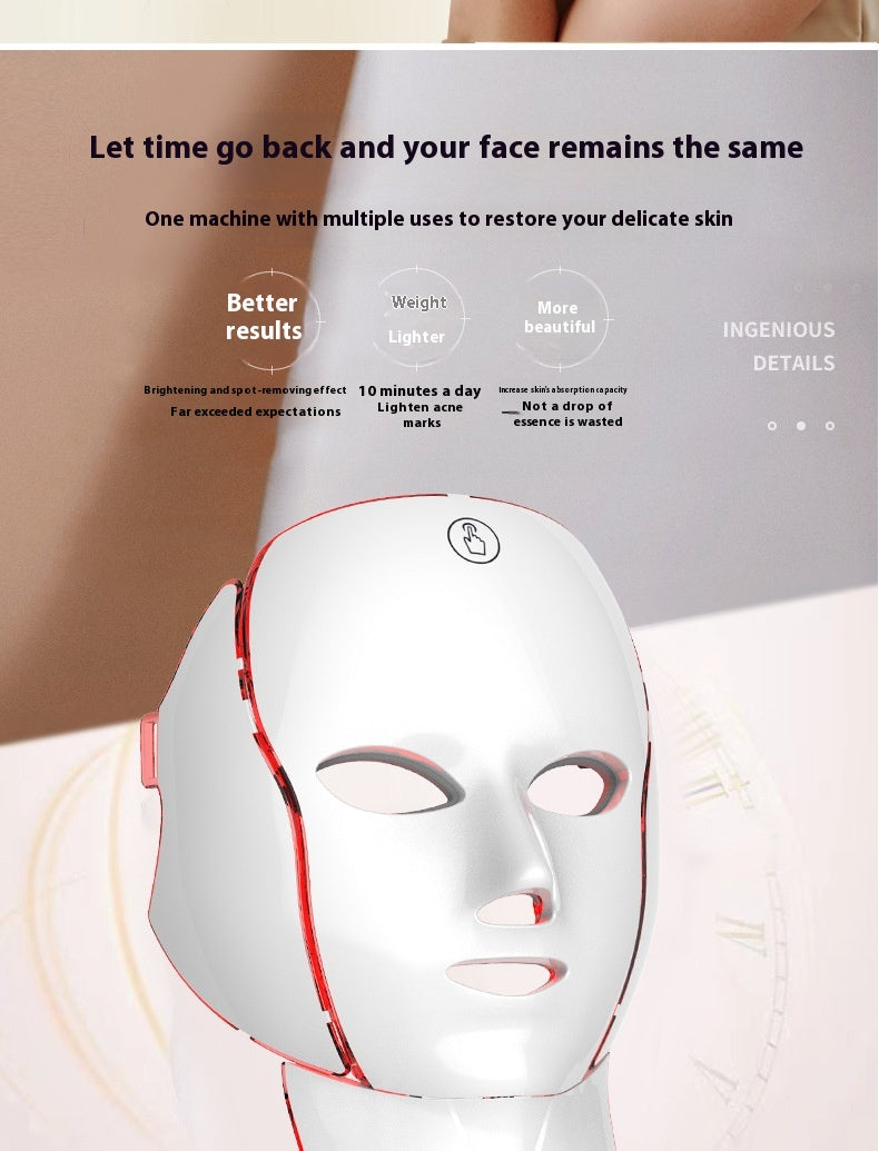 Rechargeable LED Photon Beauty Mask