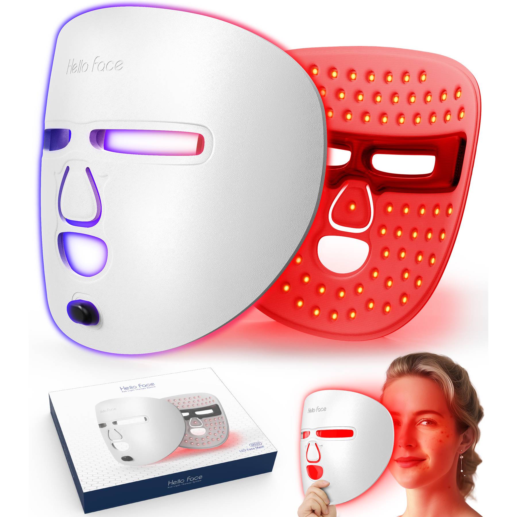 LED Face Mask – Red Light Therapy