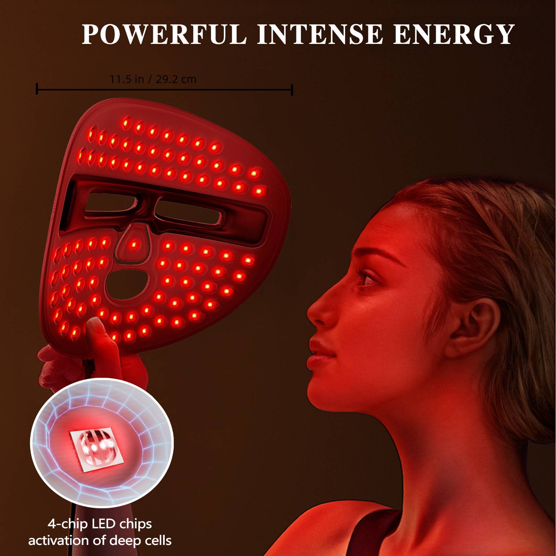 LED Face Mask – Red Light Therapy