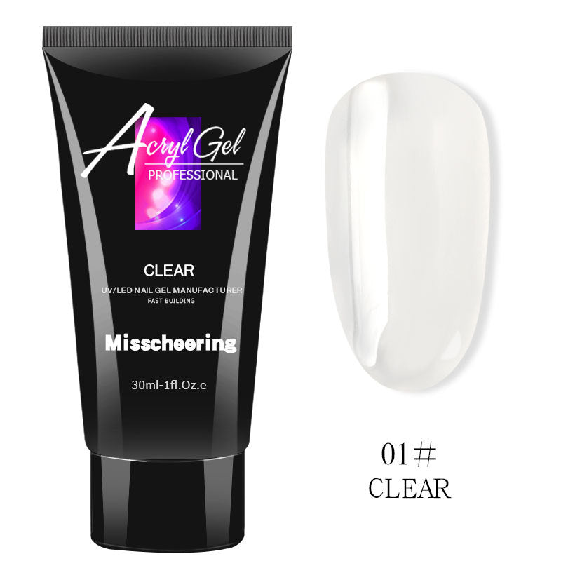 Crystal Nail Extension Glue . Fast & Painless