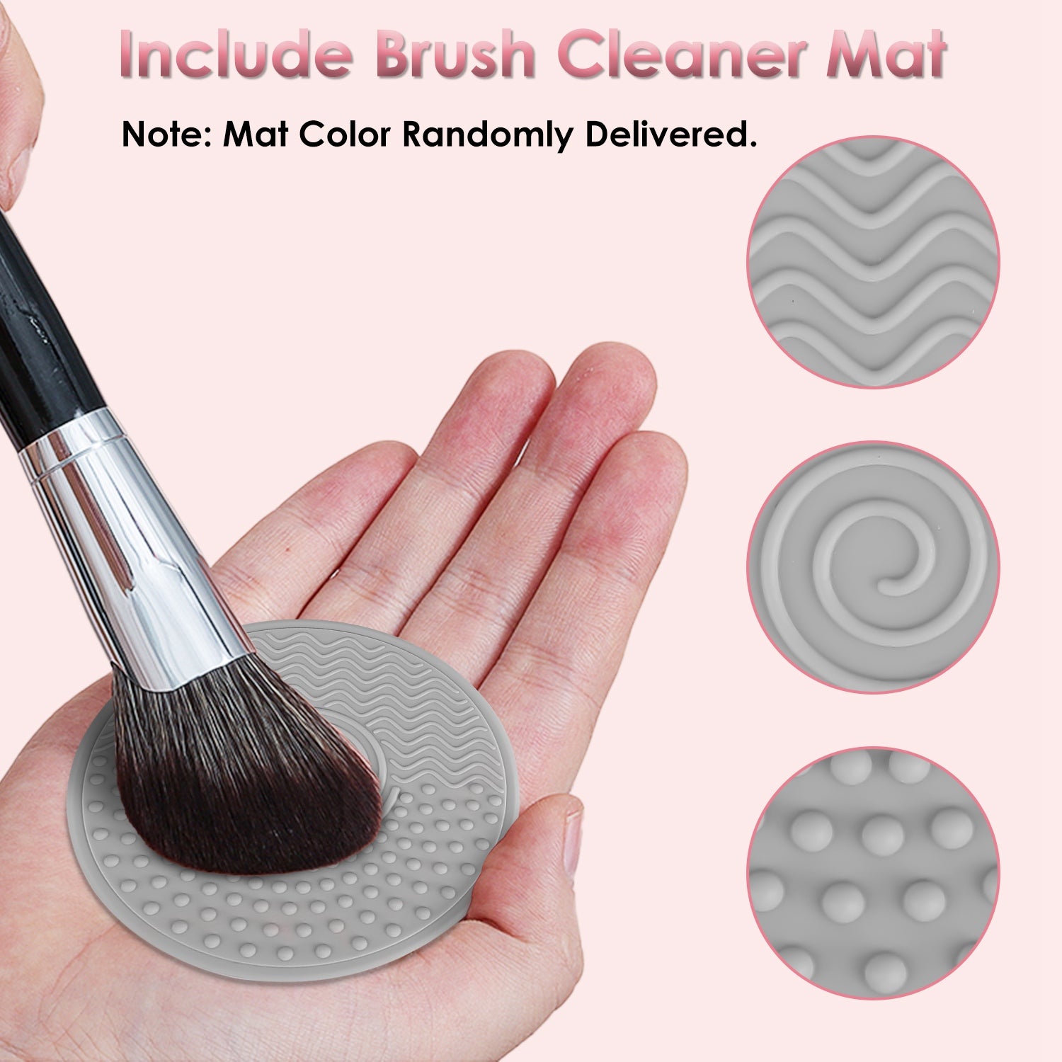 4-in-1 Electric Makeup Brush Cleaner – USB, Fast Clean & Dry