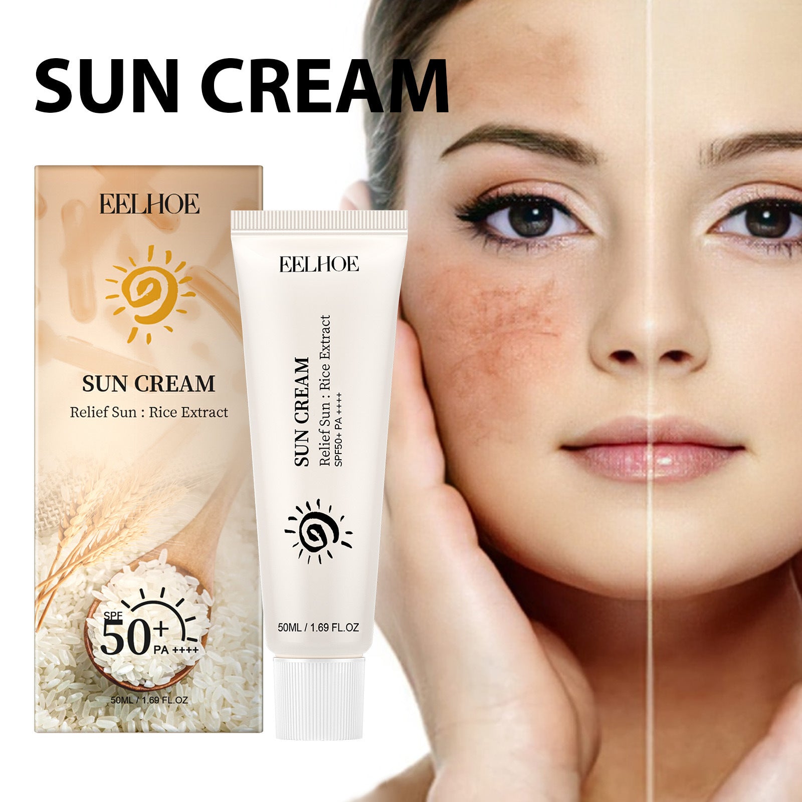 Refreshing UV Protection Cream – Lightweight & Non-Oily