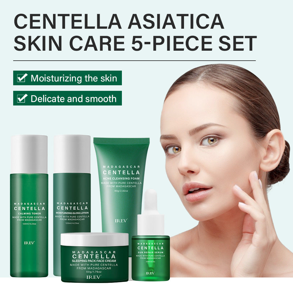 Snow Grass Facial Skincare Set – Complete Hydrating Beauty Collection