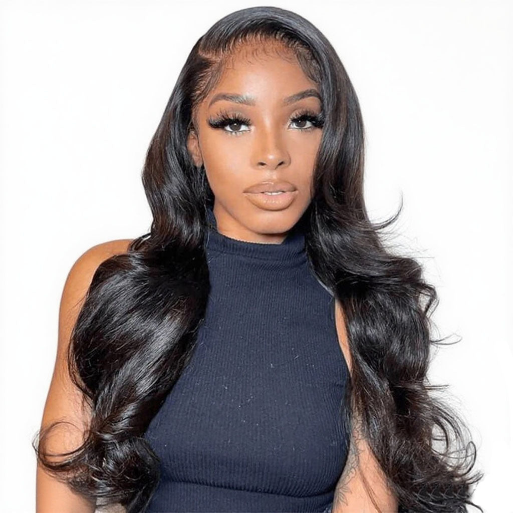 13x4 Lace Front Human Hair Wig – Natural Body Wave