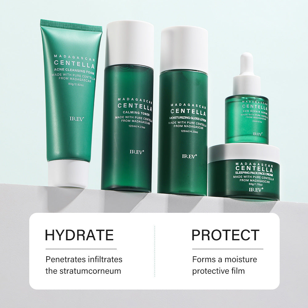 Snow Grass Facial Skincare Set – Complete Hydrating Beauty Collection