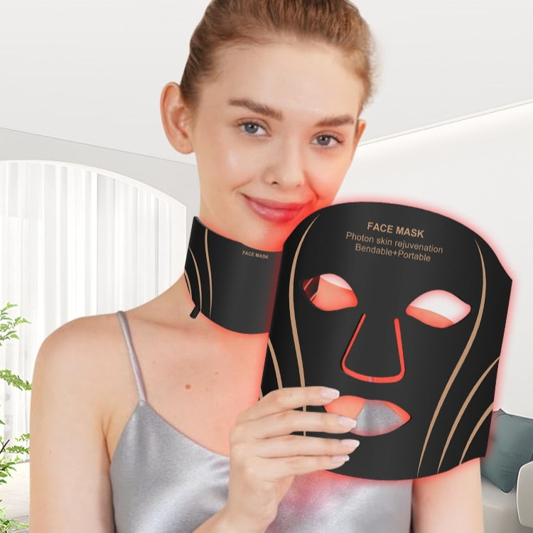 LED Silicone Facial Beauty Mask