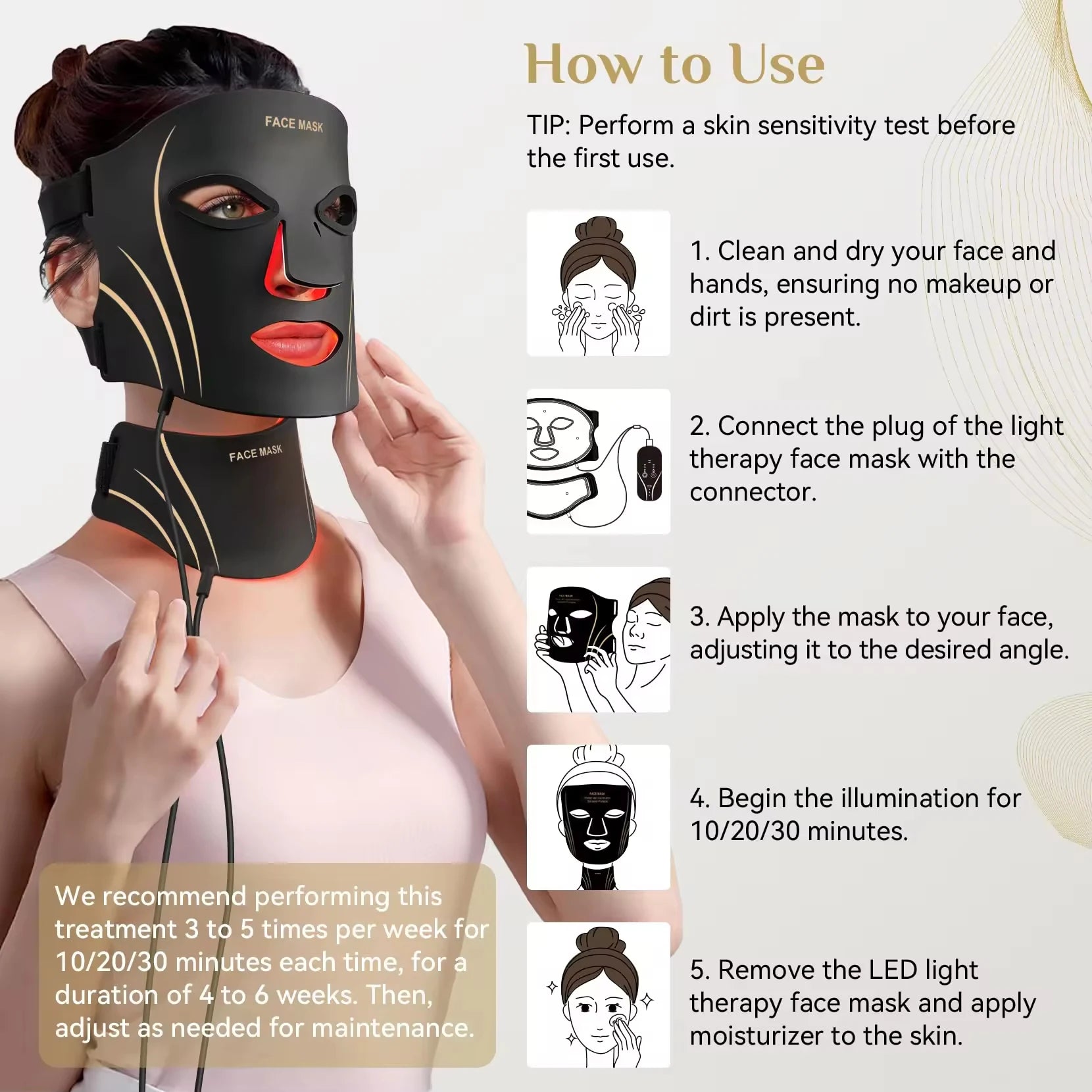 PureLume PhotonX™ LED Therapy Mask