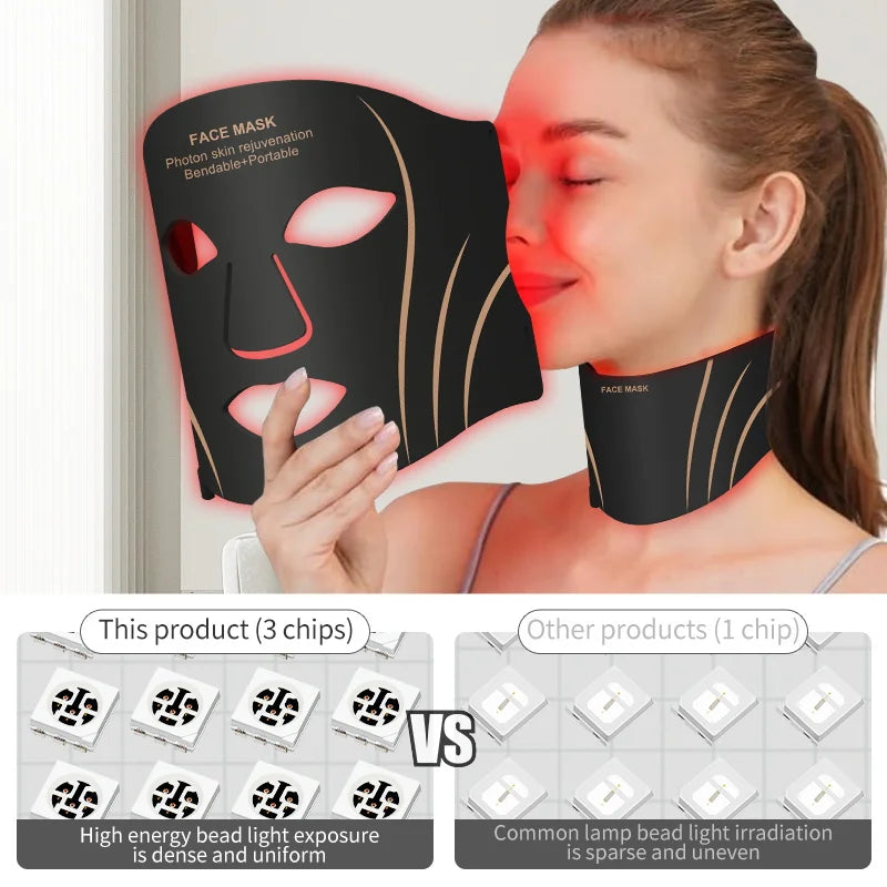 PureLume PhotonX™ LED Face & Neck Therapy Mask