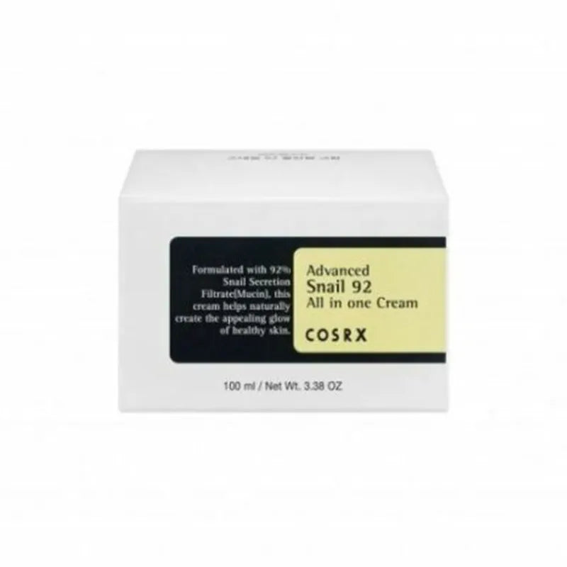 COSRX Advanced Snail 92 All In One Cream – Korean Moisturizing Facial Care 100ml