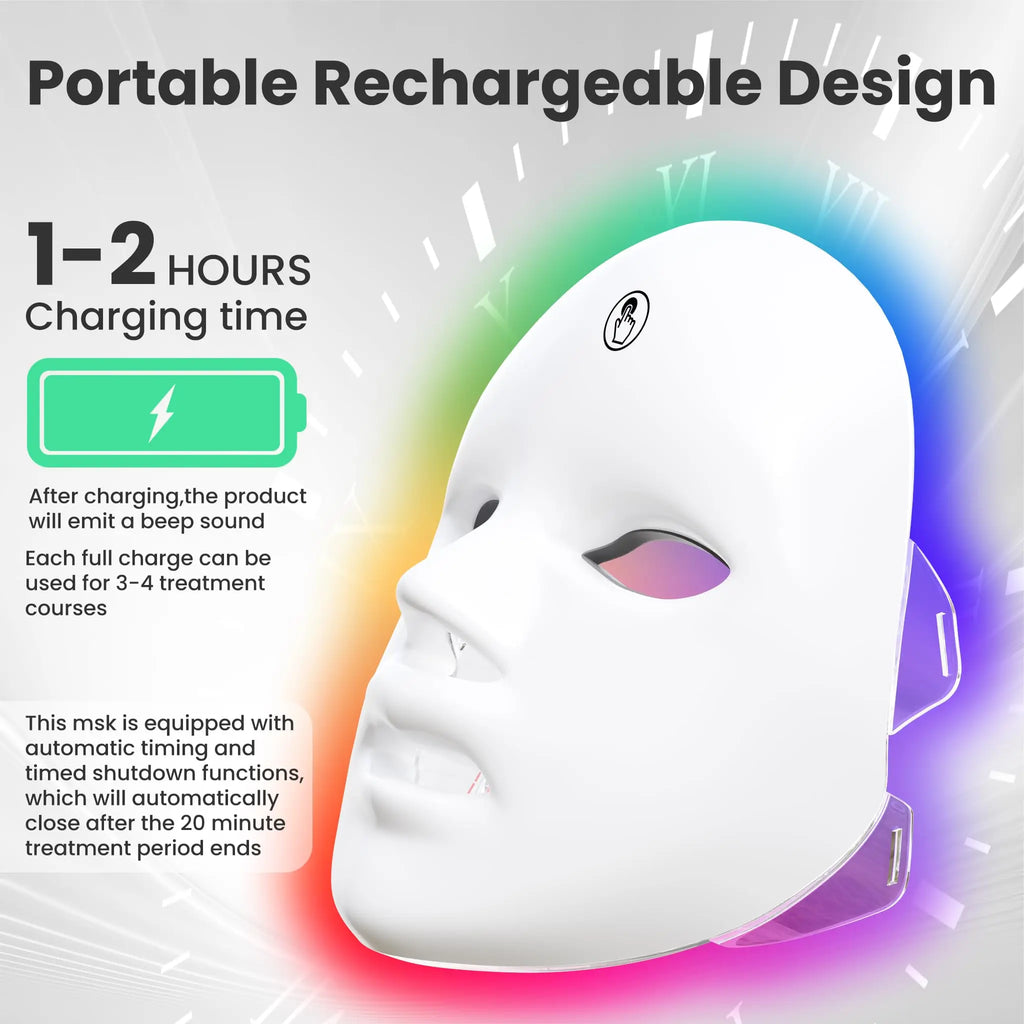 PureLume PhotonX™ LED Face & Neck Therapy Mask