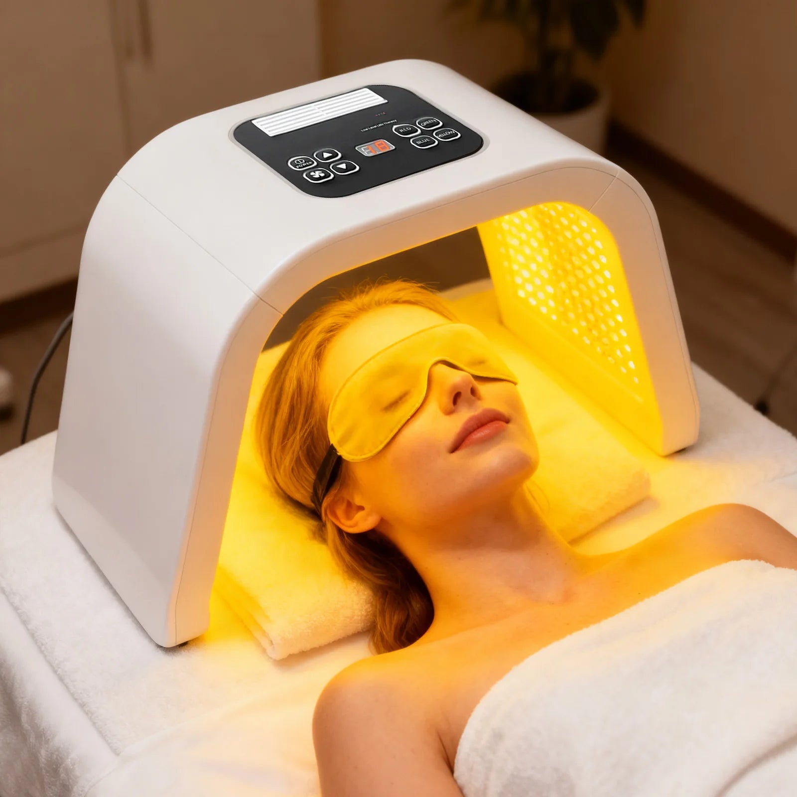 7 Colors LED Light Therapy Face Mask