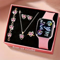6-Piece Trendy Watch & Jewelry Gift Set