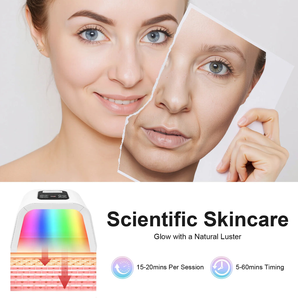 7 Colors LED Light Therapy Face Mask