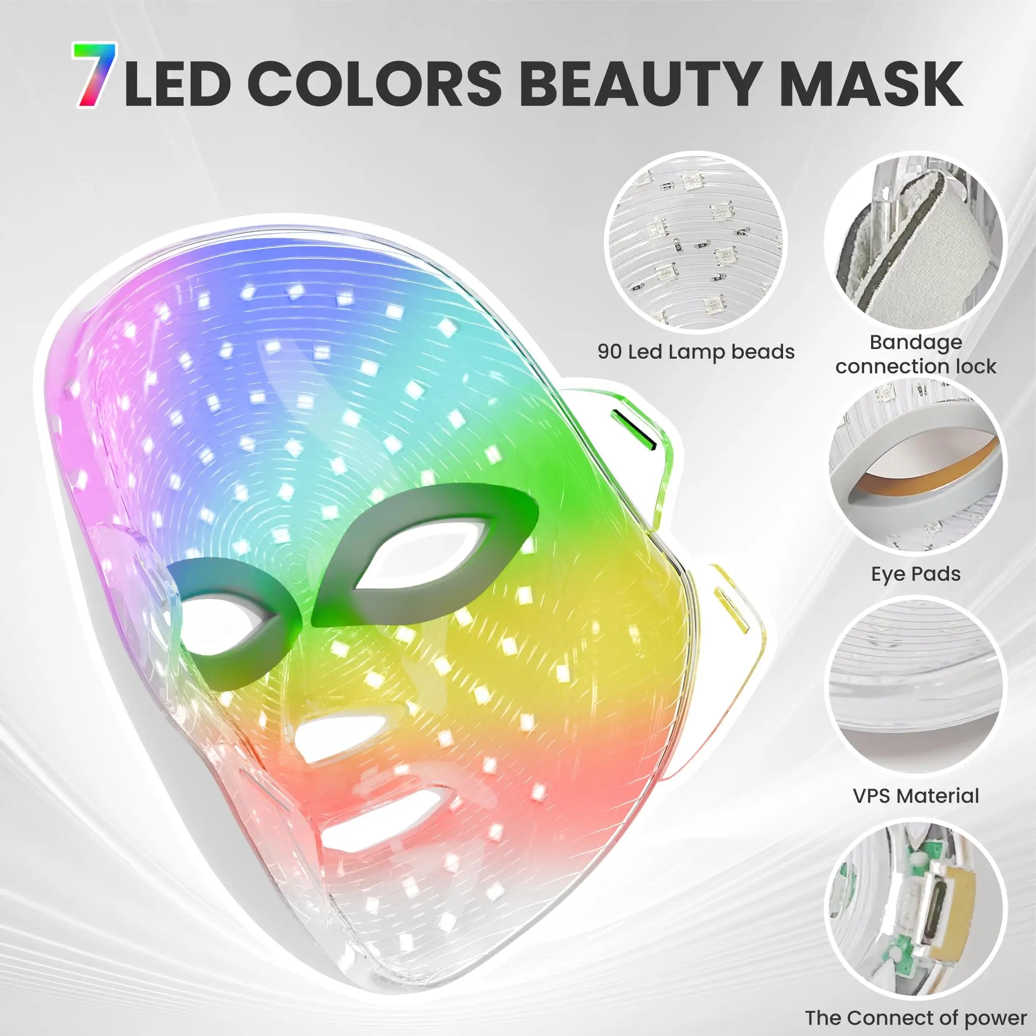 PureLume PhotonX™ LED Face & Neck Therapy Mask