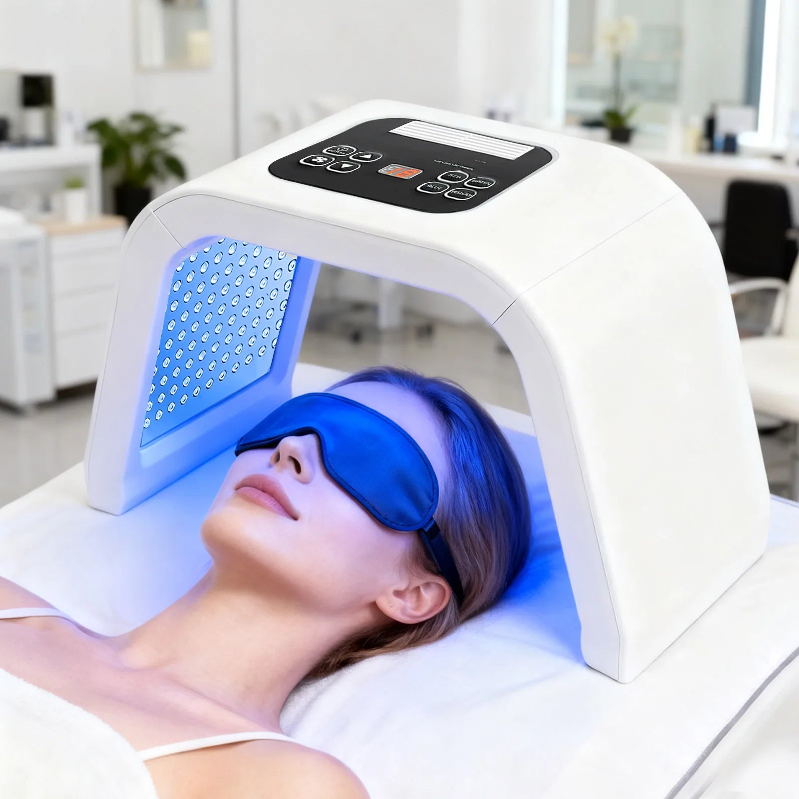 7 Colors LED Light Therapy Face Mask