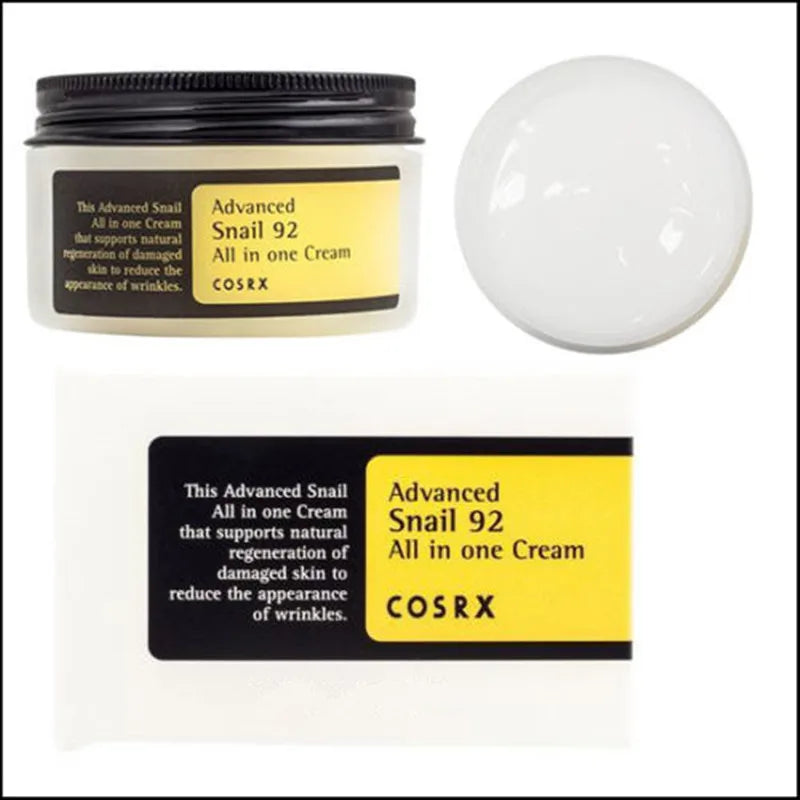 COSRX Advanced Snail 92 All In One Cream – Korean Moisturizing Facial Care 100ml