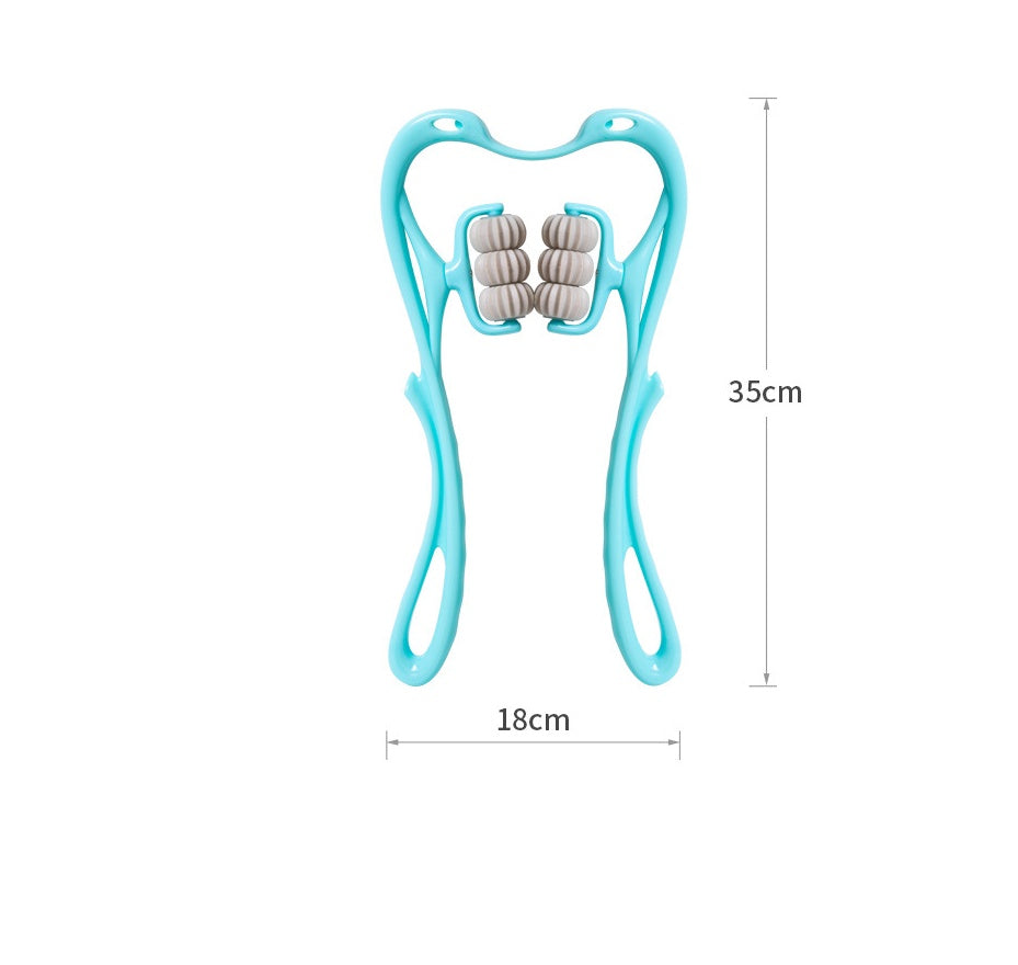 6-Wheel Neck & Body Massage Roller Tool