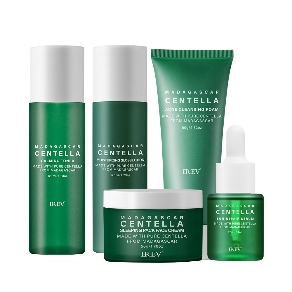 Snow Grass Facial Skincare Set – Complete Hydrating Beauty Collection