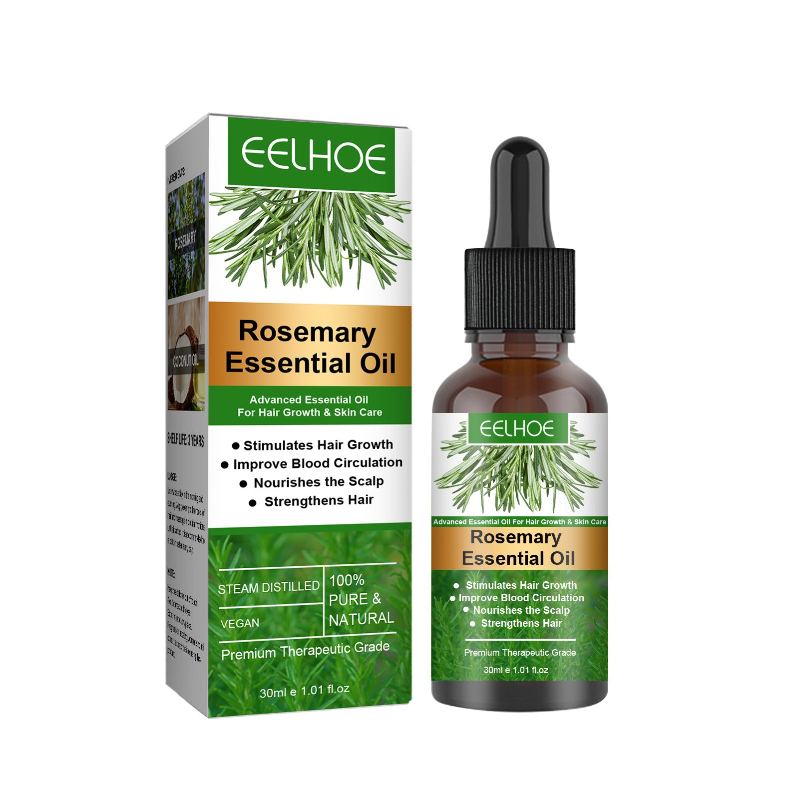Rosemary Hair Oil – Anti-Breakage & Nourishing