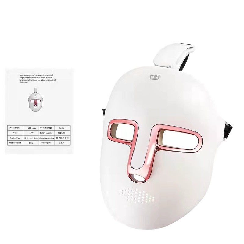 LED Silicone Facial Beauty Mask