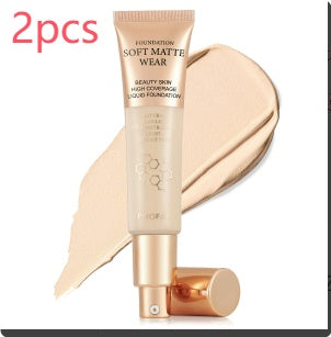 PHOFAY Full Coverage Foundation – Flawless Matte